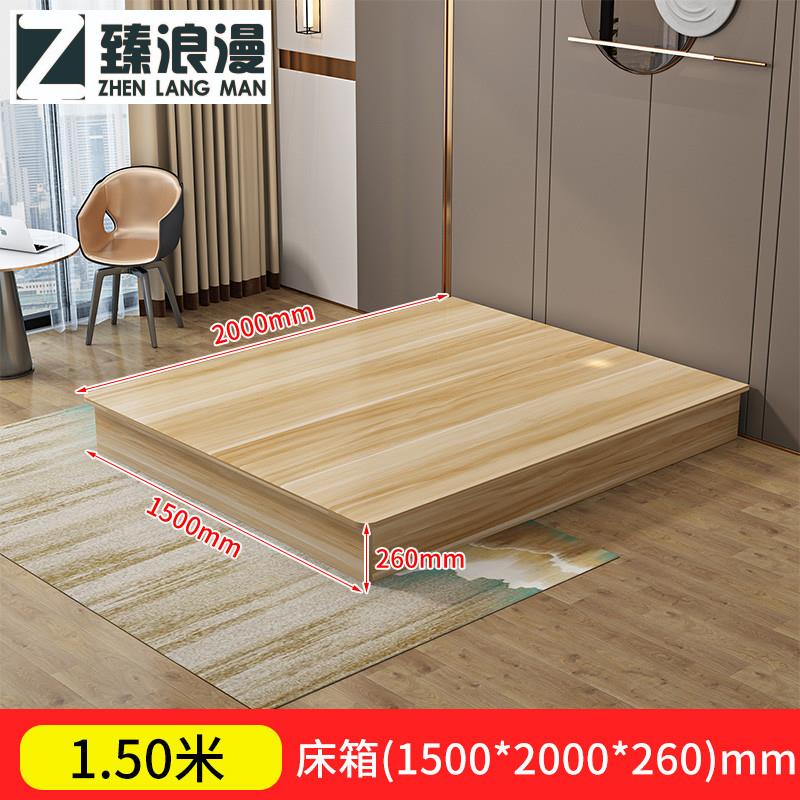 酒店床家具标间全套快捷宾馆定制床轻奢民宿单人床员工宿舍床简约