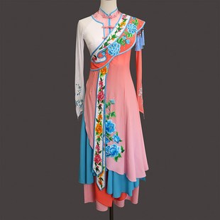 古典舞蹈服京剧戏曲服《春闺梦》舞蹈同款艺道服装头饰桃李杯定制