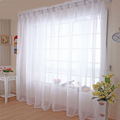 Kitchen Tulle Curtains Translucidus Modern Home Window Decor