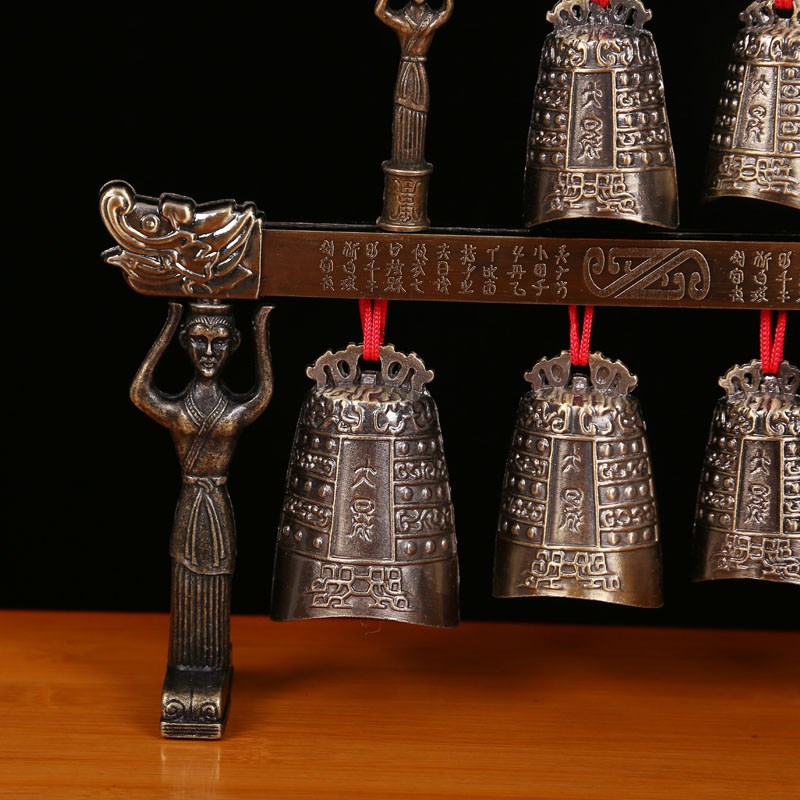 鼎兴曾侯乙编钟摆件乐器大全婚庆道具新款摆件影视道具一套装饰品