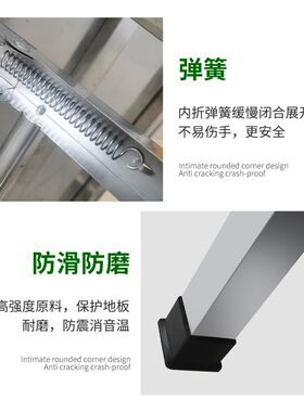 加厚加宽不锈钢可折叠圆桌租房小方桌吃饭桌餐桌正方形桌收纳户外