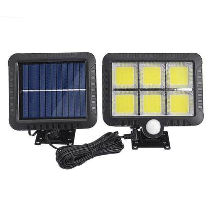 速发120LED Solar Light Wall Lamp Garden Light PIR Motion Sen