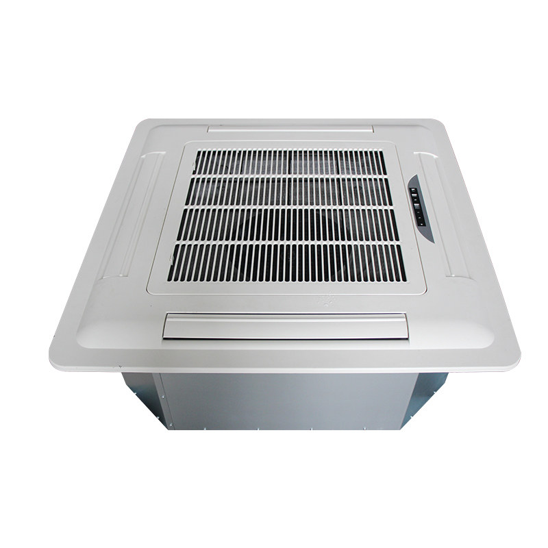 卡式风机盘管嵌入式天花机水空调中央空调水冷水暖吸顶风盘空气能