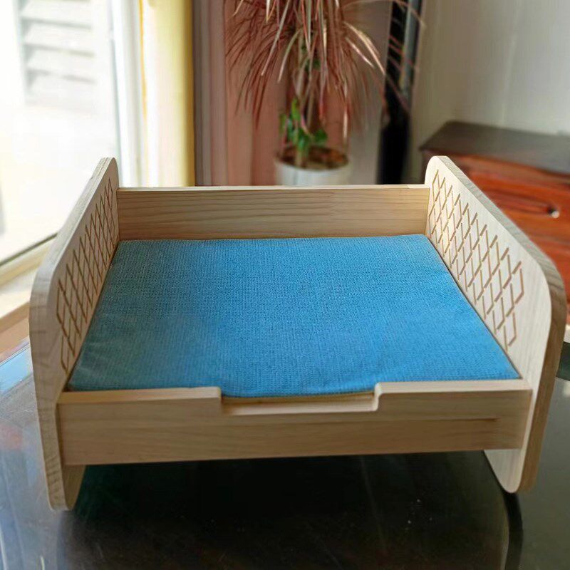 宠物实木床猫床狗床狗窝猫窝离地秋冬大号木头可爱猫咪狗狗狗泰迪,宠物/宠物食品及用品,猫狗床/躺椅,淘宝优惠券,粉丝福利购,淘宝优惠卷