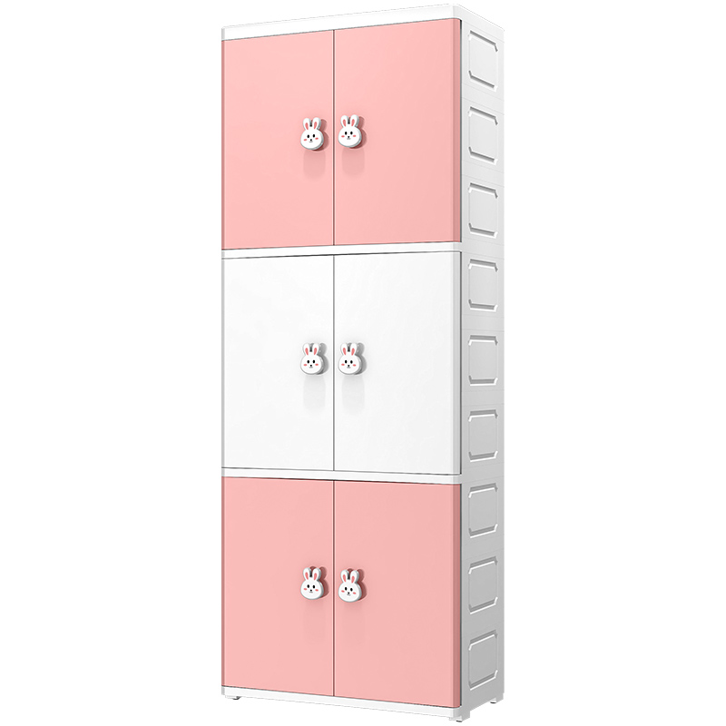 家用儿童衣柜简易卧室加厚塑料置物抽G屉组装衣柜宝宝婴儿收纳柜