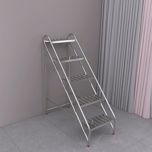 加厚304不锈钢台阶梯凳201防滑脚踢凳加宽梯凳可定制坚固耐用安全