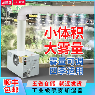 超声波工业自动增湿器大型大雾量商用F超市智能蔬菜保鲜喷雾加湿