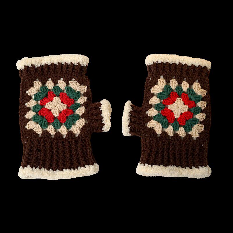 菲菲姐家diy手工编织祖母方格片手套材料包圣诞礼物毛线保暖手套,服饰配件/皮带/帽子/围巾,DIY编织材料包,淘宝优惠券,粉丝福利购,淘宝优惠卷