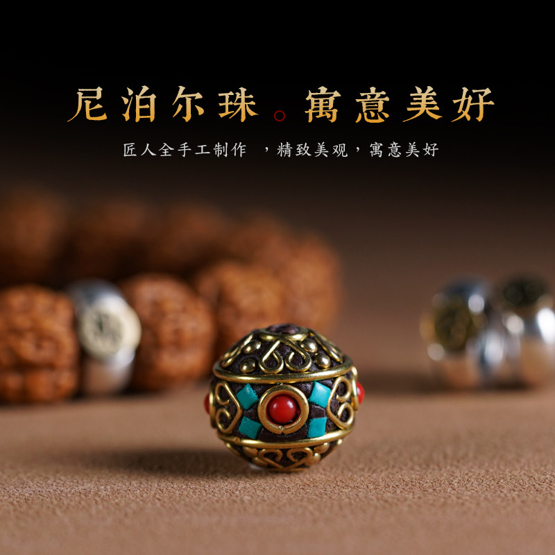 工厂销树王小金刚菩提子手串尼泊尔D精品普文玩盘玩六核桃男款瓣