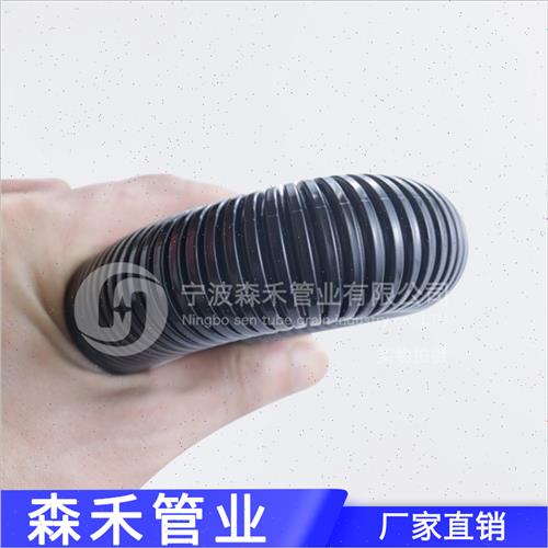 新品PE plastic ripple tube penetration hose pp fire resistan