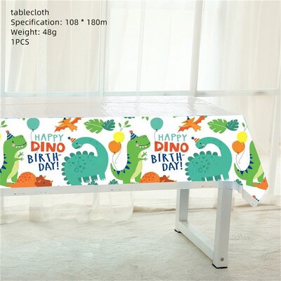 Dinosaur Party Disposable Plates And Cups Set Disposable Tab