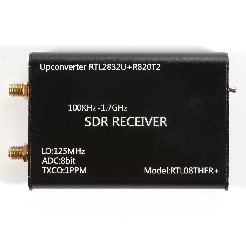 全波段软件无线电RTL-SDR RTLy2832U+R820T2 接收机 航空短波宽频