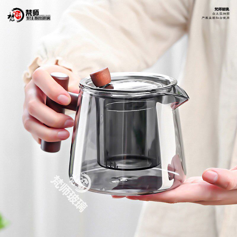 玻璃茶壶套装家用电陶炉煮茶壶可加热泡茶壶带耐高温整套茶具