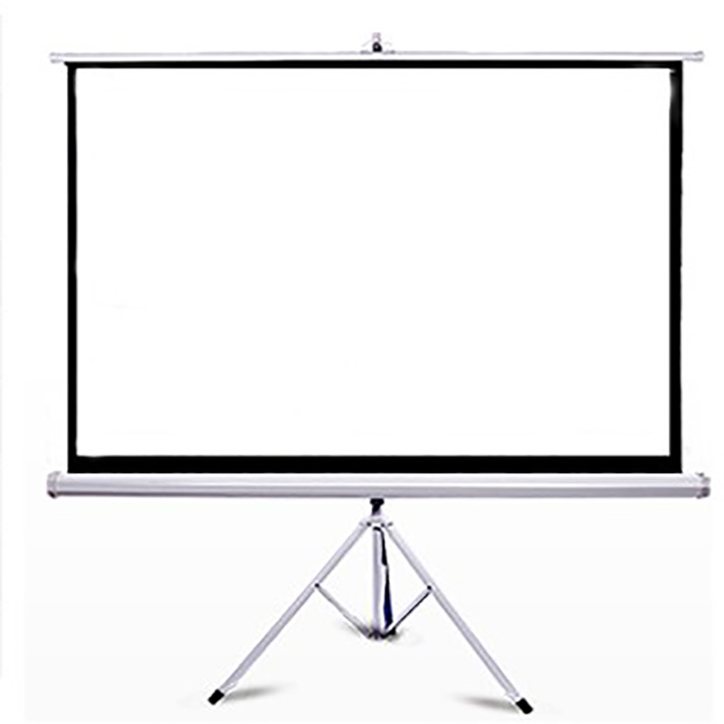 支架幕布84寸100寸 投影银幕 户外便携落地支架幕布 婚庆高清幕布