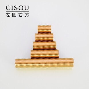 4分通丝铜接头加厚双外丝3/4/5/6/12cm1/2外丝延长管DN15加长对丝