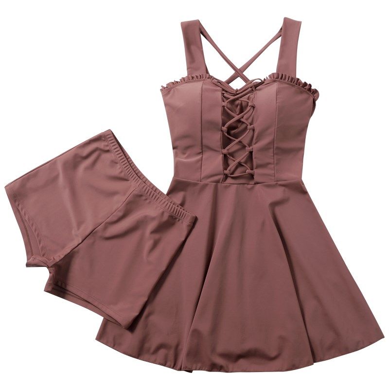 泳衣女分体d裙式大胸大罩杯D-E钢托聚拢遮肚显瘦保守大码温泉泳装,运动/瑜伽/健身/球迷用品,分体泳衣,淘宝优惠券,粉丝福利购,淘宝优惠卷