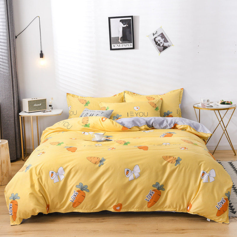 4床上四件套220乘240纯棉4全棉2.0m床3双人两二2米x2.3被套