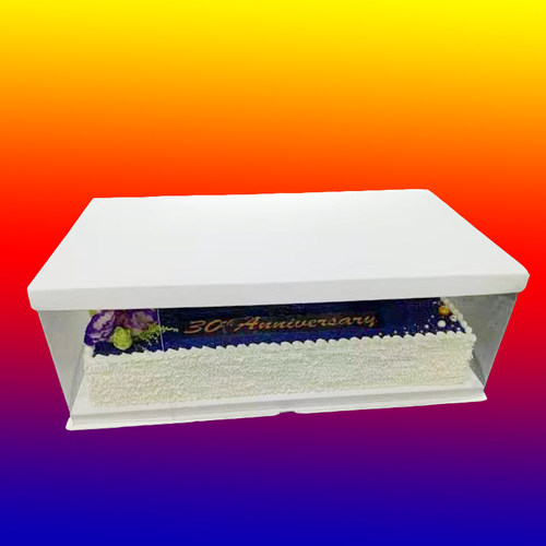 新品长方形数字蛋糕盒子包装盒手提16寸20寸24寸18寸超长开业生日