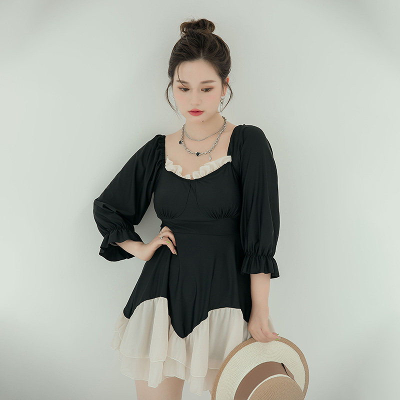 大码泳衣女胖mm遮肉显瘦200斤保守2023新款夏季微胖女孩分体裙式,运动/瑜伽/健身/球迷用品,分体泳衣,淘宝优惠券,粉丝福利购,淘宝优惠卷