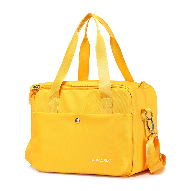 新款户外保温便当袋上班族带饭便携午餐包外出加厚铝箔收纳手提包