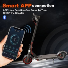 速发Electric Scooter 31km/h Shock Absorption Anti-skid Foldi