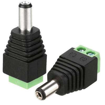 极速5 Pair 12V Male power plug connector Plug Jack Socket 适