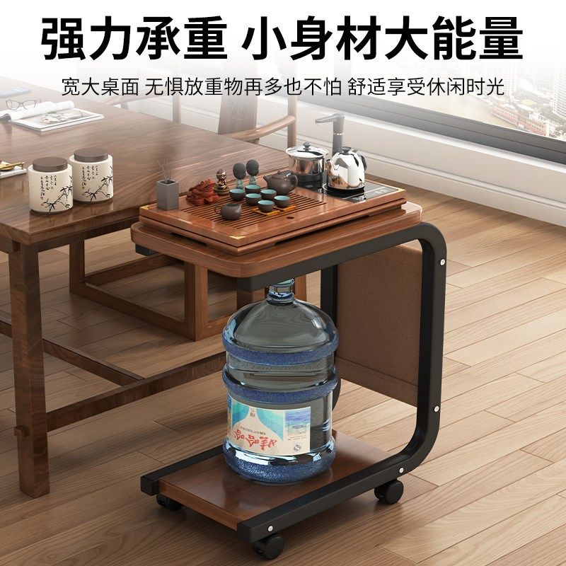 床边置物架简易家用沙发边几茶几床头柜可移动卧室带轮可移动茶桌,住宅家具,床边桌,淘宝优惠券,粉丝福利购,淘宝优惠卷