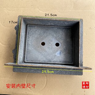 加厚生铁炉d门锅炉炉门灶台食堂炉排方形炉口江颗粒炉生铁铸造炉