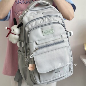 热销中不凉少女铺日系ins中初生大大量书包女容学生小众双肩包旅