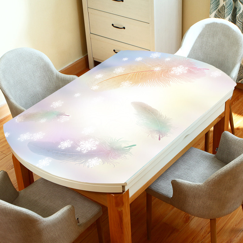 椭圆形桌布家用pvc桌垫防水防烫防油免洗伸缩折叠餐桌垫圆桌布,居家布艺,桌布,淘宝优惠券,粉丝福利购,淘宝优惠卷