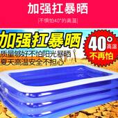 加厚大型充气游泳池家用户外大人儿童游戏池宝宝洗澡家庭超大水池