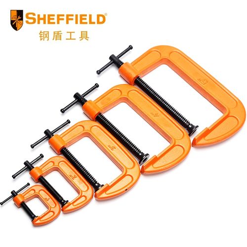 G磨具夹钳型夹木工夹夹钳固定工具钳用夹子盾G字夹钢工具固定型C