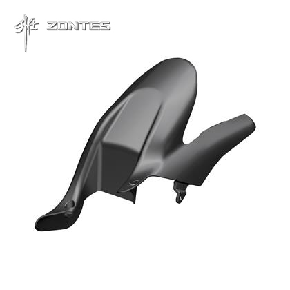 升仕ZT310-R1T1 X1摩托车 单摇臂 后平叉内挡泥板 链条盒瓦配件