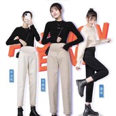 子春d秋款 新款 外穿大尺码 2023秋季 小个子打底老 直筒牛仔裤 孕妇裤