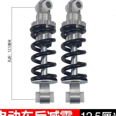 现货电动车后避震器简易款液压加粗改装避震弹簧自行车型通用直筒