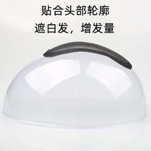 头顶发块网底手织假发网底女士发块假发底网发块真发手织发块网底