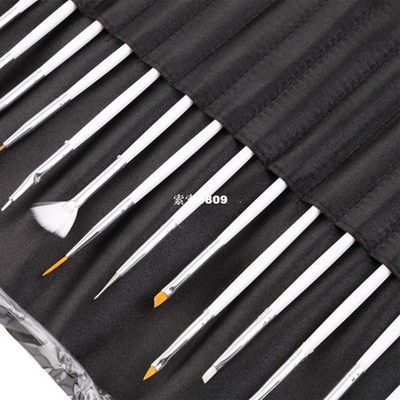 推荐20pcs Nail Art Decorations Brush Set Tools Pro Painting