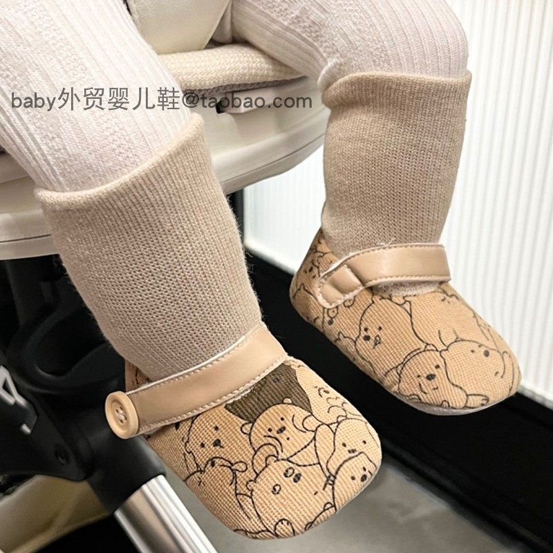 秋冬新生婴儿0i-1岁男女宝宝卡通鞋袜不掉跟保暖防滑地板袜学步鞋,童鞋/婴儿鞋/亲子鞋,婴儿步前鞋/袜鞋,淘宝优惠券,粉丝福利购,淘宝优惠卷