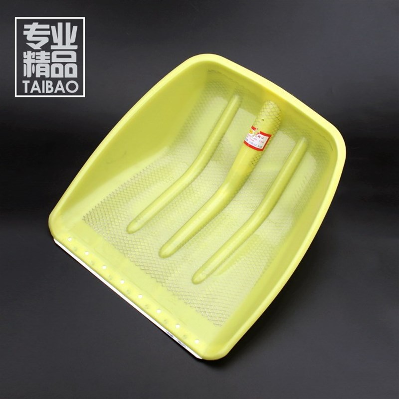 带铁网带铁边塑i料锹铲熟胶塑料铲子塑料锨钢化塑料锹粮食铲农