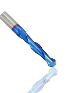 Ball Nose End Mill 4/6mm Shank 2 Flute CNC Router Bit Nano B