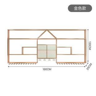 促工业风壁挂酒架酒吧吧台挂墙展示酒柜饭厅墙上置物红酒架杯架厂