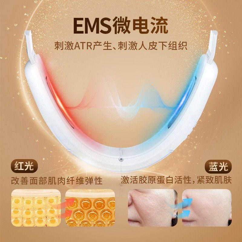 懒人美容仪v脸提拉按摩紧致提拉脸部塑形绷带面罩改善咬肌按摩仪