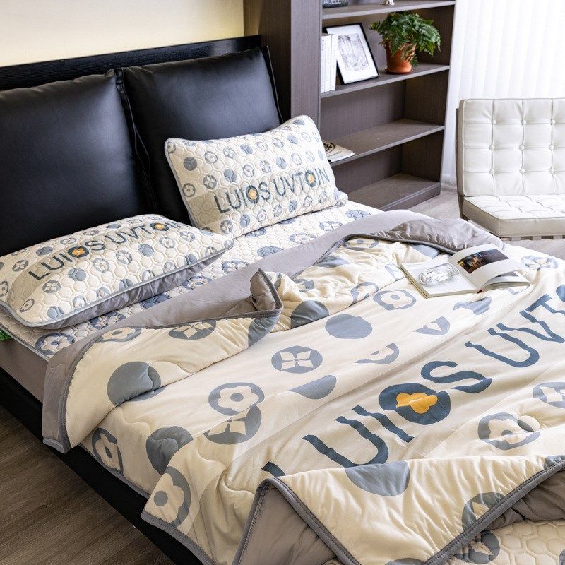 冰丝夏凉被夏季空调被薄款被子被芯夏天可机洗水洗乳胶凉席四件套,床上用品,乳胶席,淘宝优惠券,粉丝福利购,淘宝优惠卷