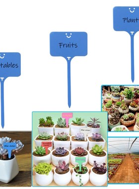 100pcs Garden T-type Plant Markers Label Pot Planter Vegetab