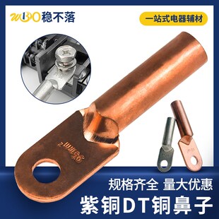 120 30S0平方电缆铝线耳堵 DT接线端子铜鼻子10 240