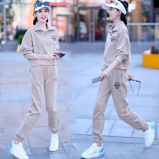 可外穿家居服女款春秋款秋季绸长袖女士时尚洋气睡衣套装