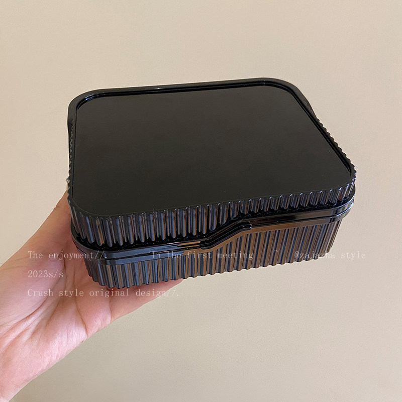 小众高货透明亚克力首饰盒女项链耳环耳钉戒指手链饰品盒子网红桌