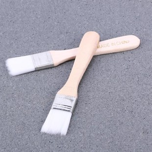 Handle Paint Nylon Set Brush Brushes PCS Wooden Thickened