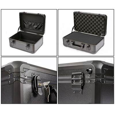 推荐Aluminum alloy toolbox Impact resistance safety box inst