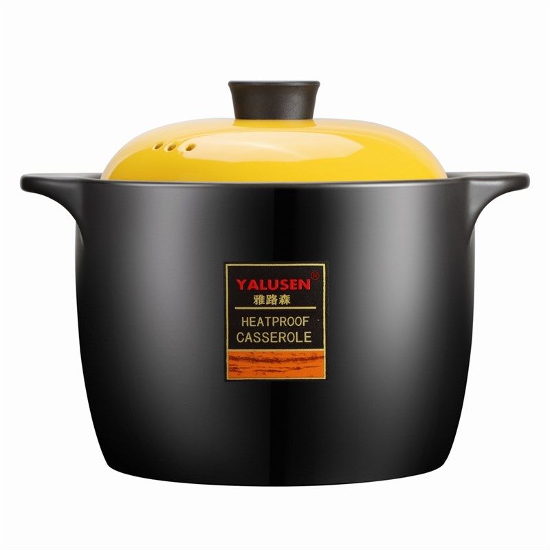 极速砂锅炖锅家用耐高温韩式养生煲汤锅明火燃气韩式陶土锂辉石大